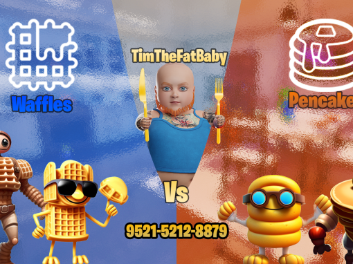 🧸TIMTHEFATBABY 🧇Waffles Vs 🥞Pencakes